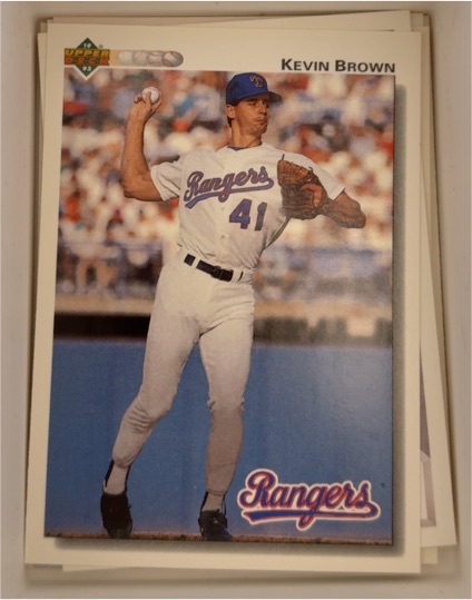 1992 Upper Deck #578 Kevin Brown — front