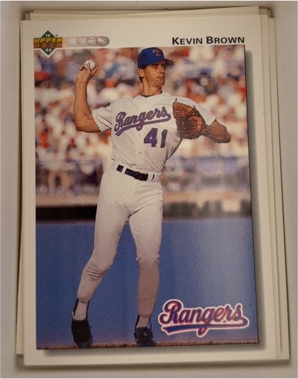 1992 Upper Deck #578 Kevin Brown — front