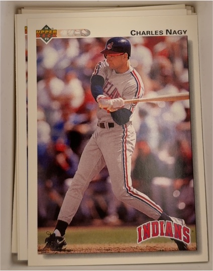 1992 Upper Deck #178 Charles Nagy Cleveland Indians — front