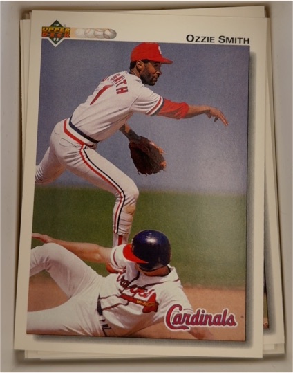1992 Upper Deck #177 Ozzie Smith St. Louis Cardinals — front