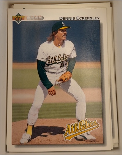 1992 Upper Deck #331 Dennis Eckersley — front