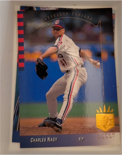 1993 Upper Deck SP #125 Charles Nagy — front