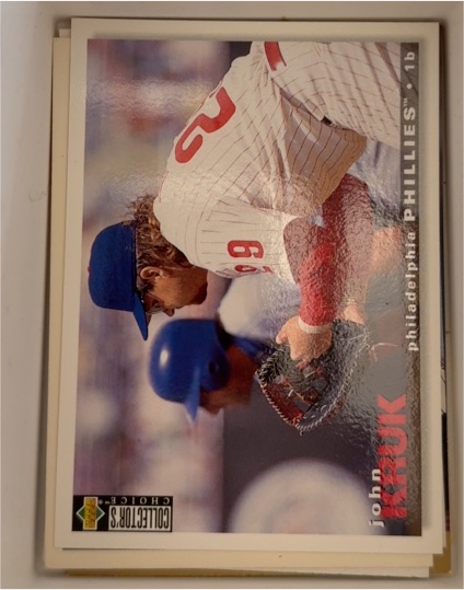 1995 Collector's Choice #373 John Kruk — front