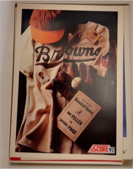 1992 Score #882 Satchel Paige — front