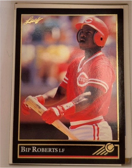 1992 Leaf Black Gold #252 Bip Roberts — front