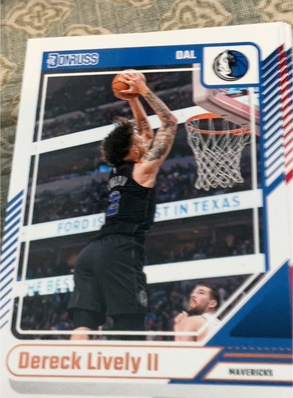 2024-25 Donruss #166 Dereck Lively II — front