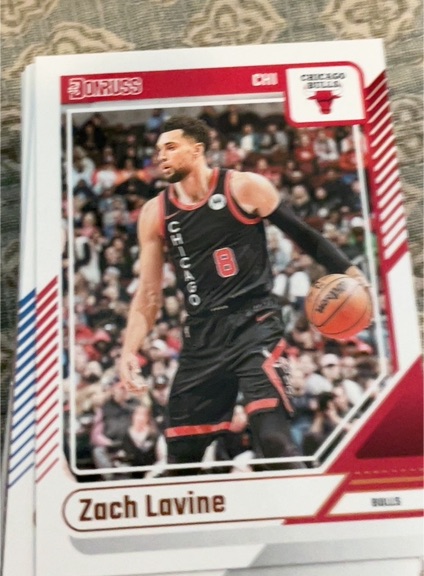 2024-25 Panini Donruss #124 Zach LaVine — front