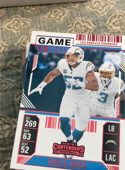 2024 Panini Contenders #57 Khalil Mack — front