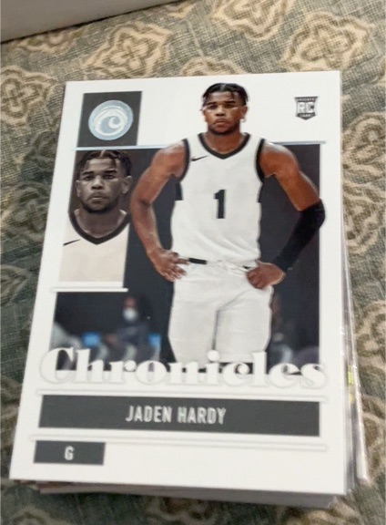 2022 Panini Chronicles Draft Picks #11 Jaden Hardy — front