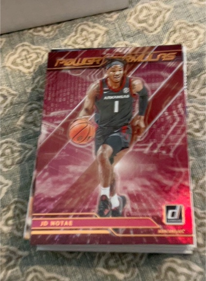 2022-23 Panini Chronicles Draft Picks Power Formulas #PF-JDN JD Notae — front