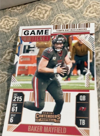 2024 Panini Contenders #92 Baker Mayfield — front