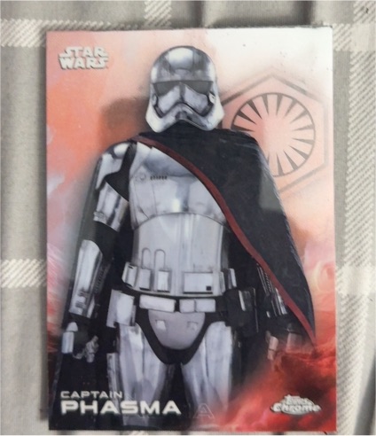 2025 Topps Chrome Star Wars #19 Captain Phasma — front