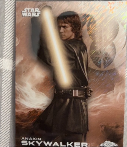 2025 Topps Chrome Star Wars # Anakin Skywalker — front