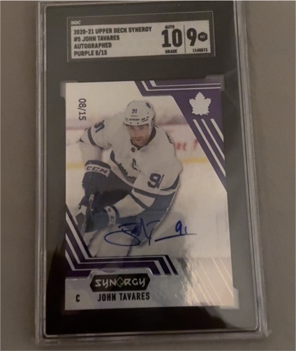 2020-21 Upper Deck Synergy #5 John Tavares — front