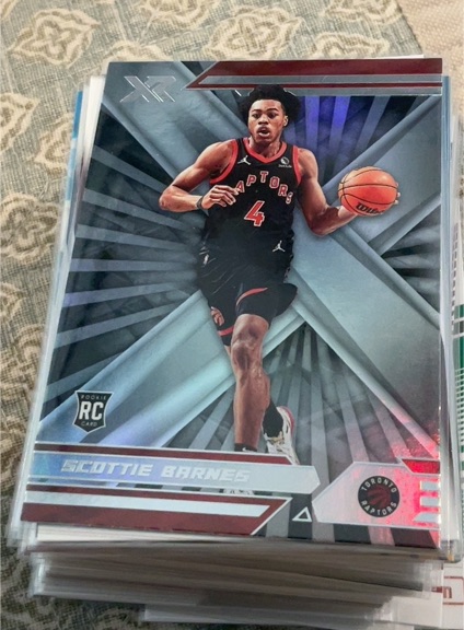 2021-22 Panini Chronicles XR #379 Scottie Barnes — front