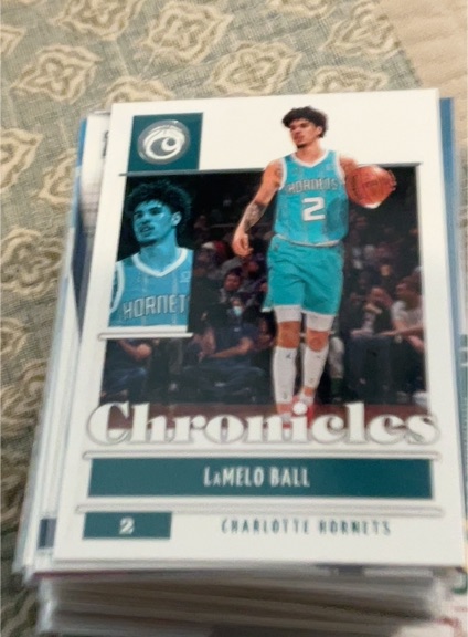 2021-22 Panini Chronicles #10 LaMelo Ball — front