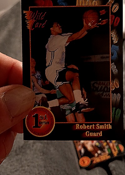 1991 Wild Card 1st Edition # Robert Smith — front
