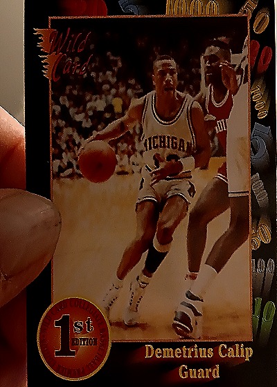 1993 Classic Four Sport #103 Demetrius Calip — front