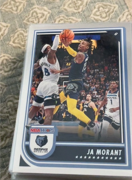 2022-23 Panini NBA Hoops #133 Ja Morant — front