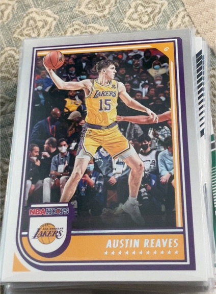 2022-23 Panini NBA Hoops #176 Austin Reaves — front