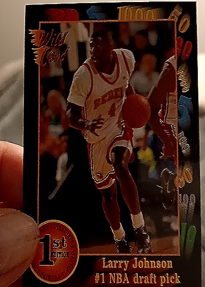 1993 Classic Four Sport #1 Larry Johnson — front