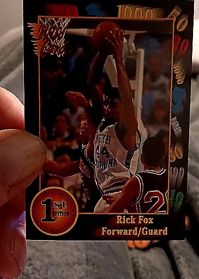 1991 Wild Card #19 Rick Fox — front