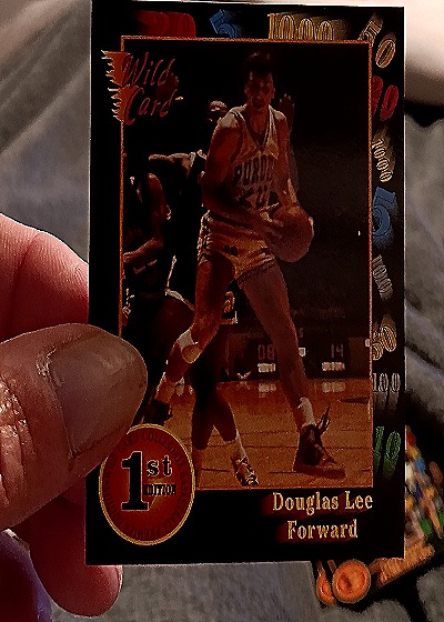 1991 Wild Card 1st Edition Douglas Lee Forward — front
