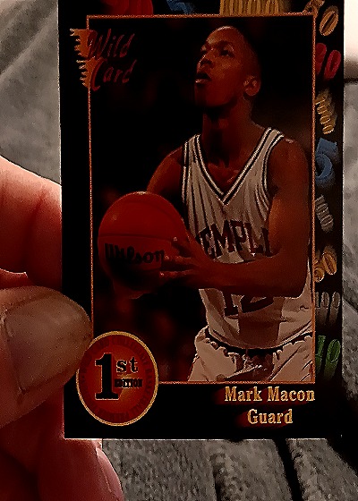 1991-92 Wild Card #23 Mark Macon — front
