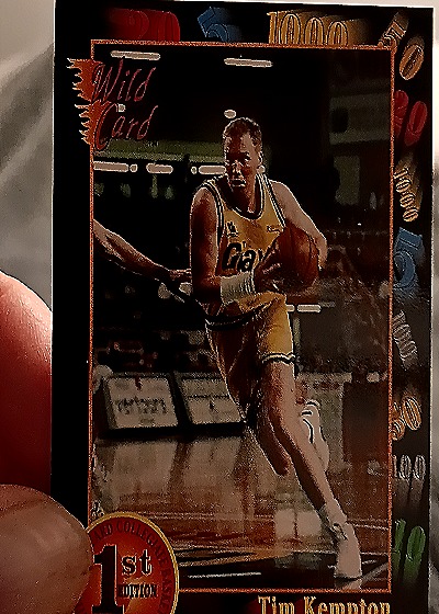 1993 Wild Card #73 Tim Kempton — front