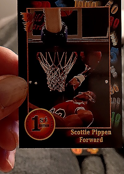 1992 Wild Card Collegiate #83 Scottie Pippen — front