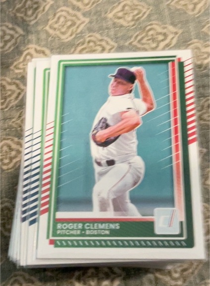 2025 Panini Donruss #17 Roger Clemens Boston Red Sox — front
