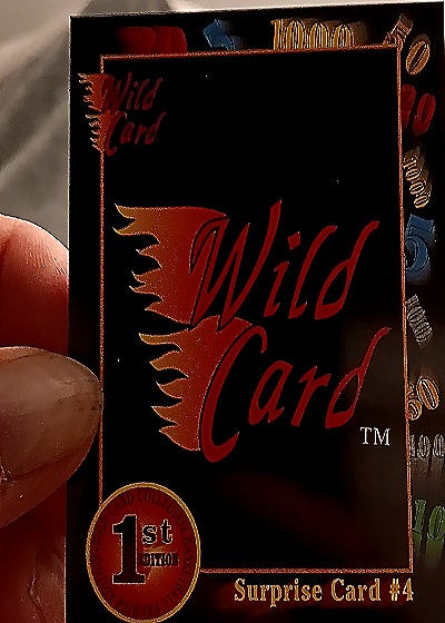 1992 Wild Card Basketball Surprise Card #4 — front