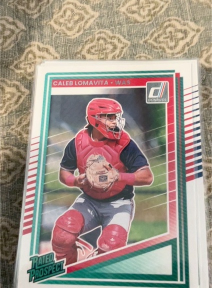 2025 Donruss #149 Caleb Lomavita — front