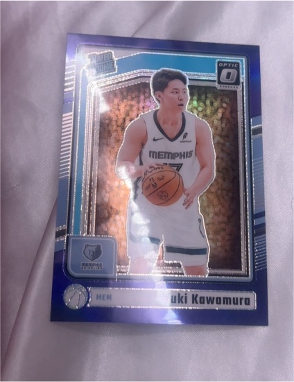 2024-25 Panini Donruss Optic #287 Yuki Kawamura — front