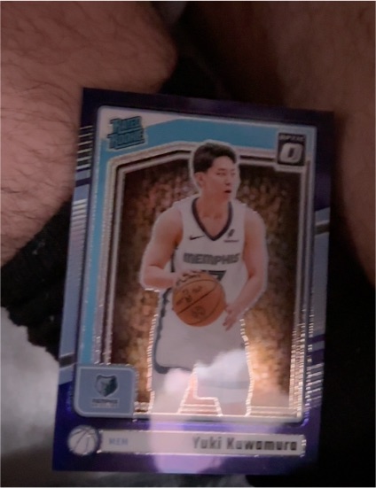 2024-25 Donruss Optic #287 Yuki Kawamura — front
