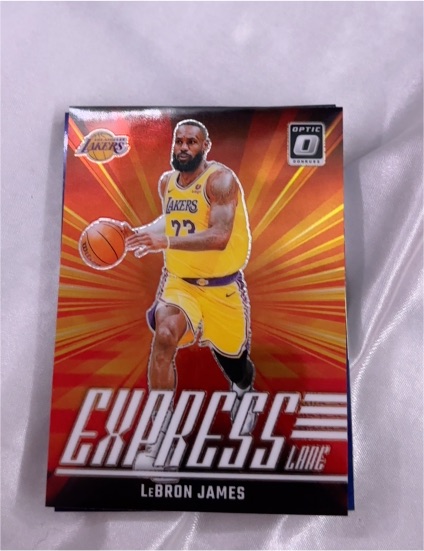 2024-25 Donruss Optic #2 LeBron James Express Lane — front