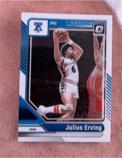 2024-25 Panini Donruss Optic #232 Julius Erving — front