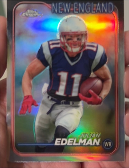 2024 Topps Chrome #134 Julian Edelman — front