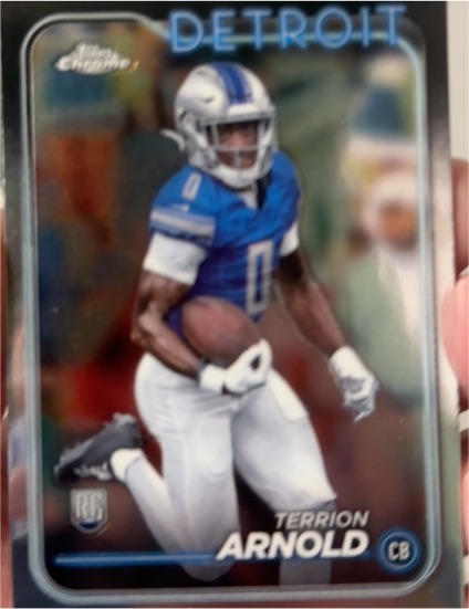 2024 Topps Chrome #228 Terrion Arnold — front