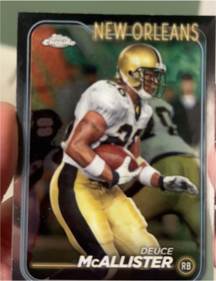 2024 Topps Chrome #136 Deuce McAllister — front