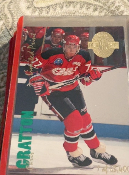 1993 Classic Four Sport Collection Limited Prints #LP24 Chris Gratton — front