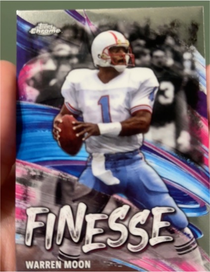 2024 Topps Chrome #F-23 Warren Moon Finesse — front