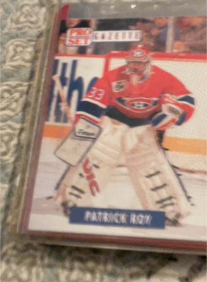 1991-92 Pro Set Gazette #2 Patrick Roy — front