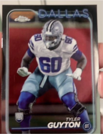 2024 Topps Chrome #299 Tyler Guyton — front