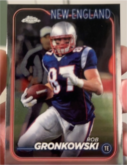 2024 Topps Chrome #121 Rob Gronkowski — front