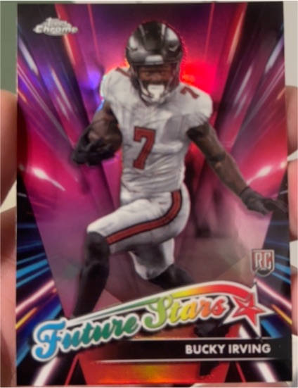 2024 Topps Chrome #FS-19 Bucky Irving Future Stars — front