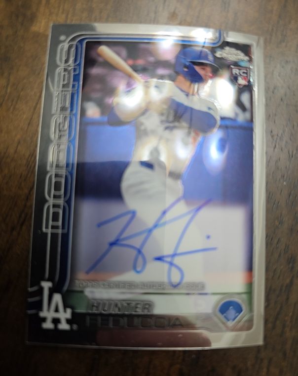 2025 Topps Chrome #RA-HF Hunter Feduccia — front