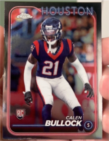 2024 Topps Chrome #293 Calen Bullock — front