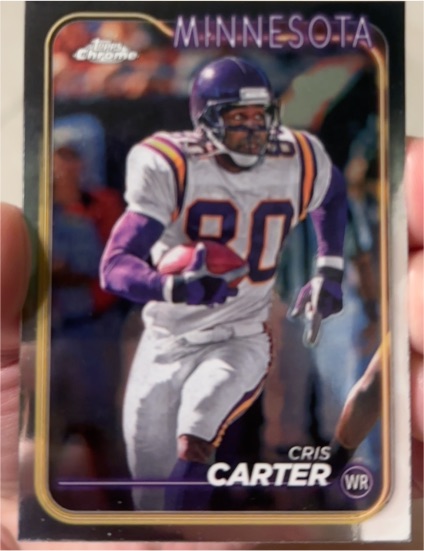 2024 Topps Chrome #119 Cris Carter — front
