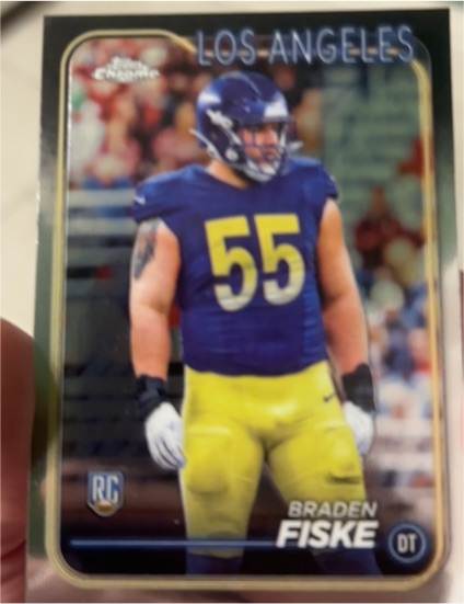 2024 Topps Chrome #273 Braden Fiske — front